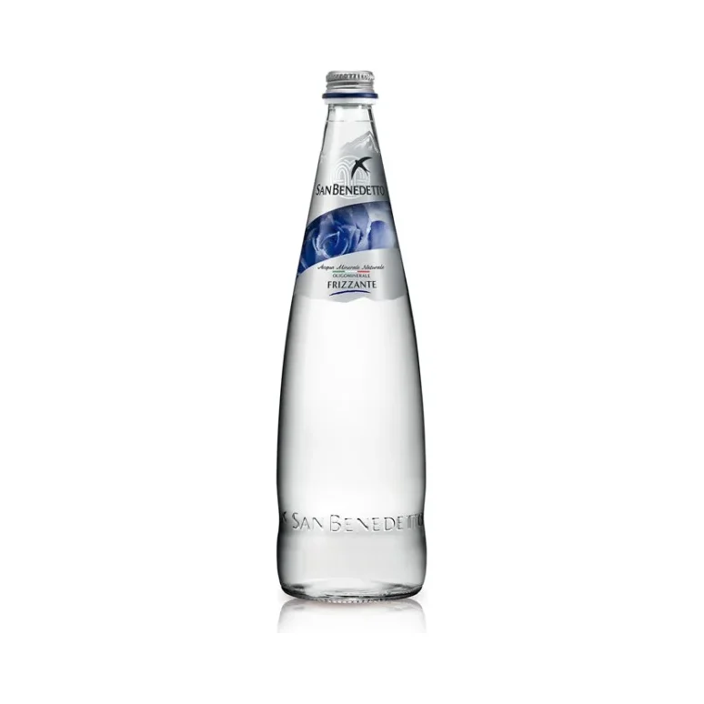 Газирана минерална вода San Benedetto Prestige стъкло 1 л - San Benedetto