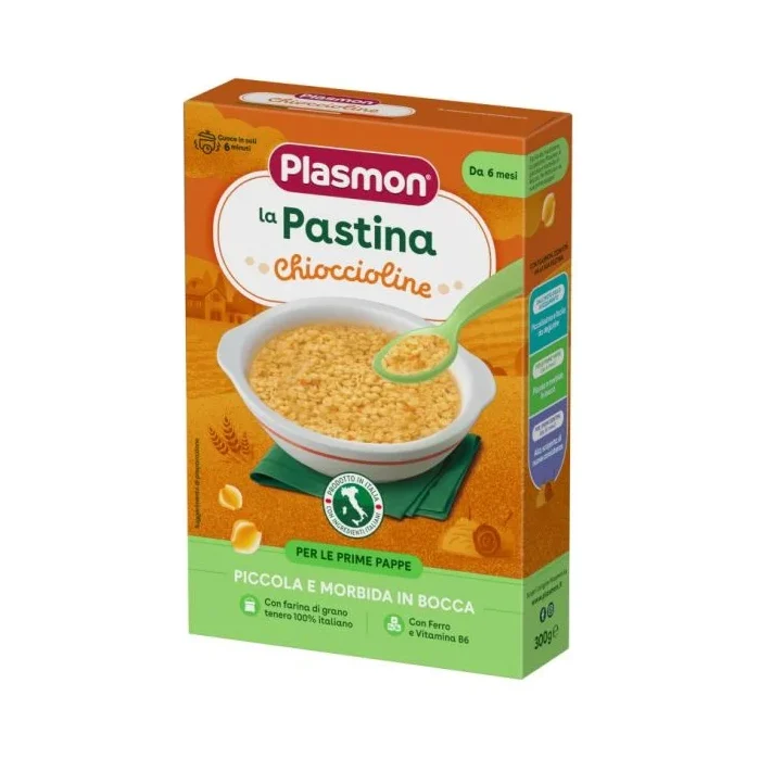 Бебешка паста Plasmon Chioccioline /охлювчета/300 г - Plasmon