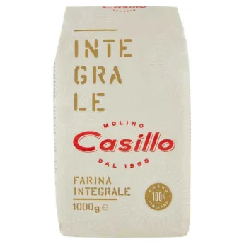 Пълнозърнесто брашно Casillo, 1 кг