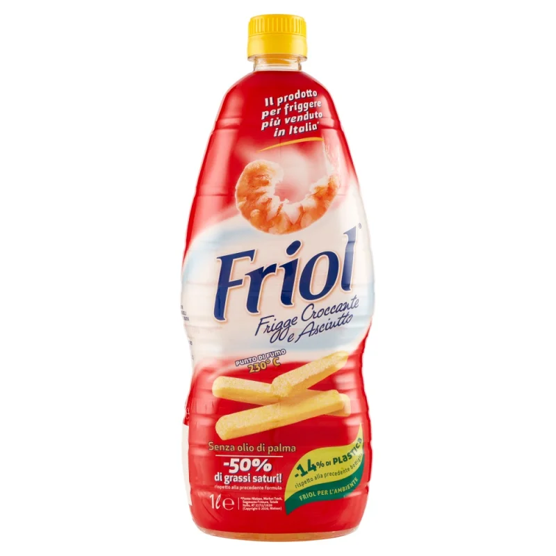 Слънчогледово олио за пържене Friol PET, 1 л
