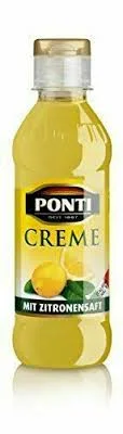 Оцет/дресинг Ponti Glassa с лимонов сок, 220 мл