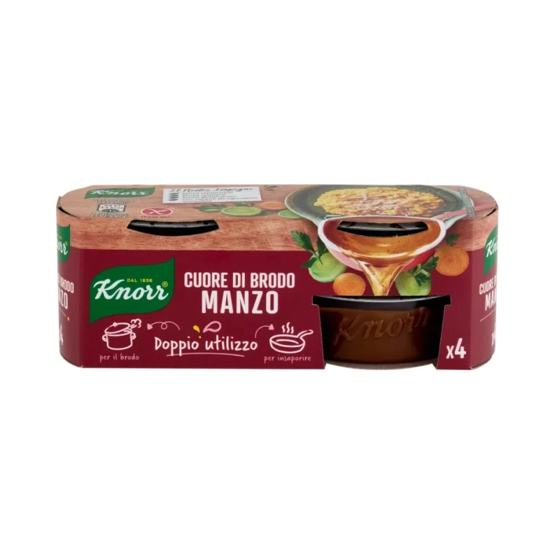Телешки бульон Knorr Cuore 4x28 г