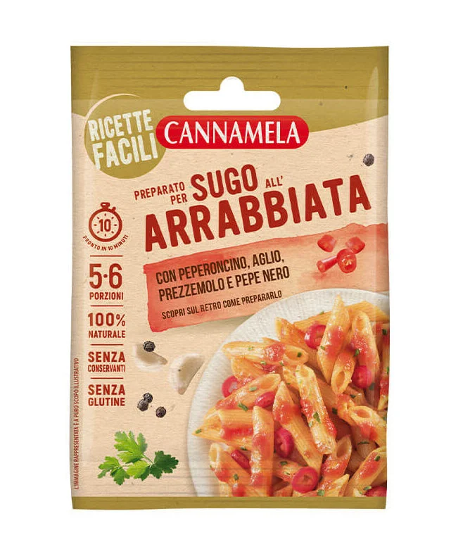 Суха смес за сос арабиата Cannamela 20 г