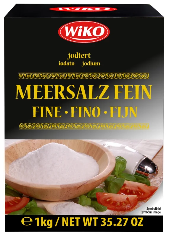 Фина морска сол Wiko в кутия, 1 кг