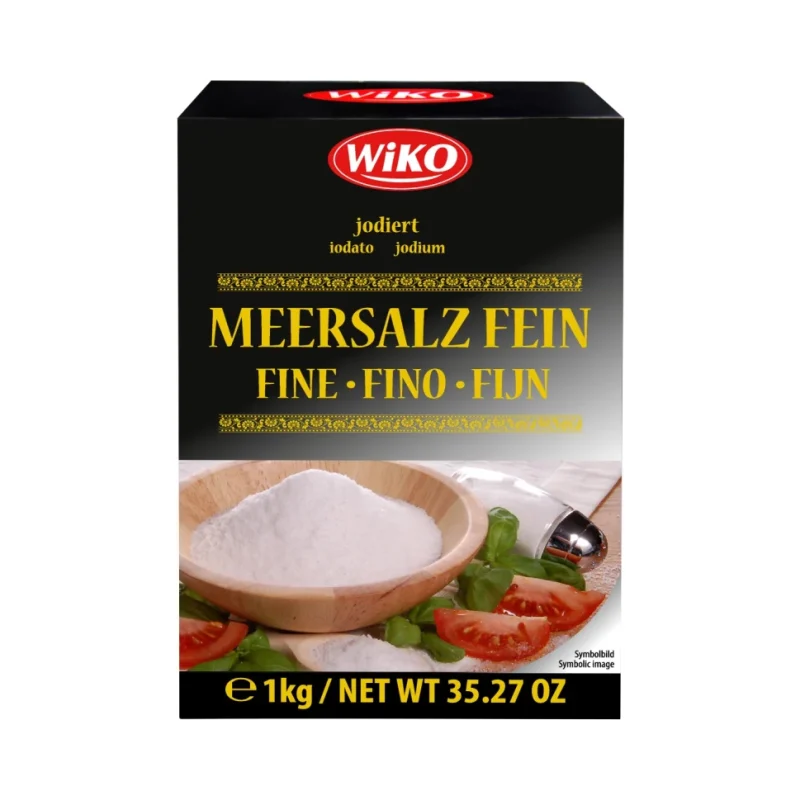 Фина морска сол Wiko в кутия, 1 кг - Wiko