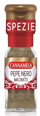 Подправка млян черен пипер Cannamela Pepe Nero, 28 г