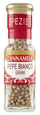 Подправка бял пипер на зърна Cannamela Pepe Bianco, 32 г