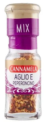 Подправка Cannamela Aglio-Peperoncino чесън и люта чушка, 22 г