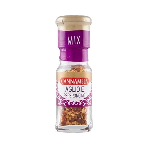 Подправка Cannamela Aglio-Peperoncino чесън и люта чушка, 22 г