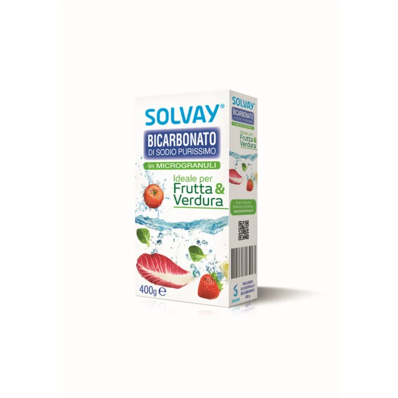 Сода бикарбонат Solvay Fruits Microgranuli, 400 г
