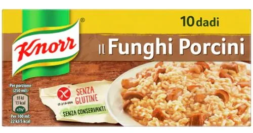 Бульон на кубчета Knorr с вкус на манатарки, 10 бр