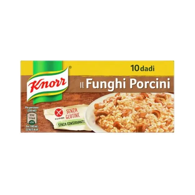 Бульон на кубчета Knorr с вкус на манатарки, 10 бр - Knorr