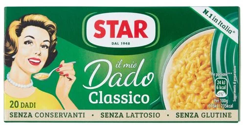 Бульон на кубчета Star класик, 20 бр