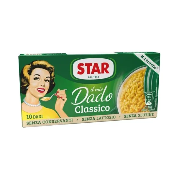 Бульон на кубчета Star Classico, 10 бр