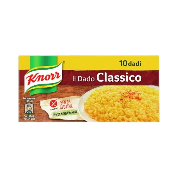 Бульон на кубчета Knorr Classico без глутен, 10 бр