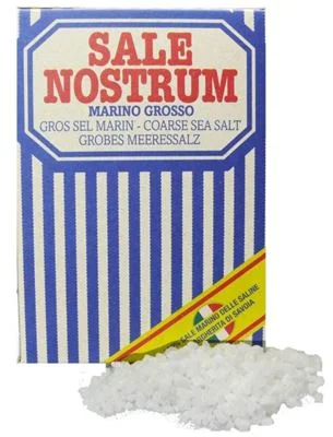 Едра морска сол Nostrum Economico, 1 кг - Nostrum
