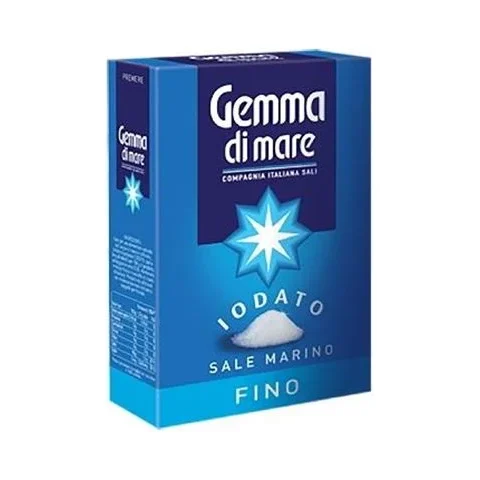 Фина морска сол Fino Gemma Di Mare Iodato, 1 кг - FINO