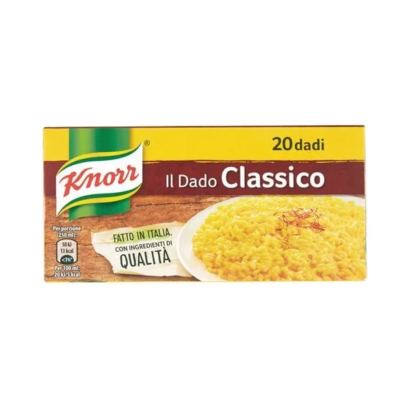 Бульон на кубчета Knorr Classic, 20 бр