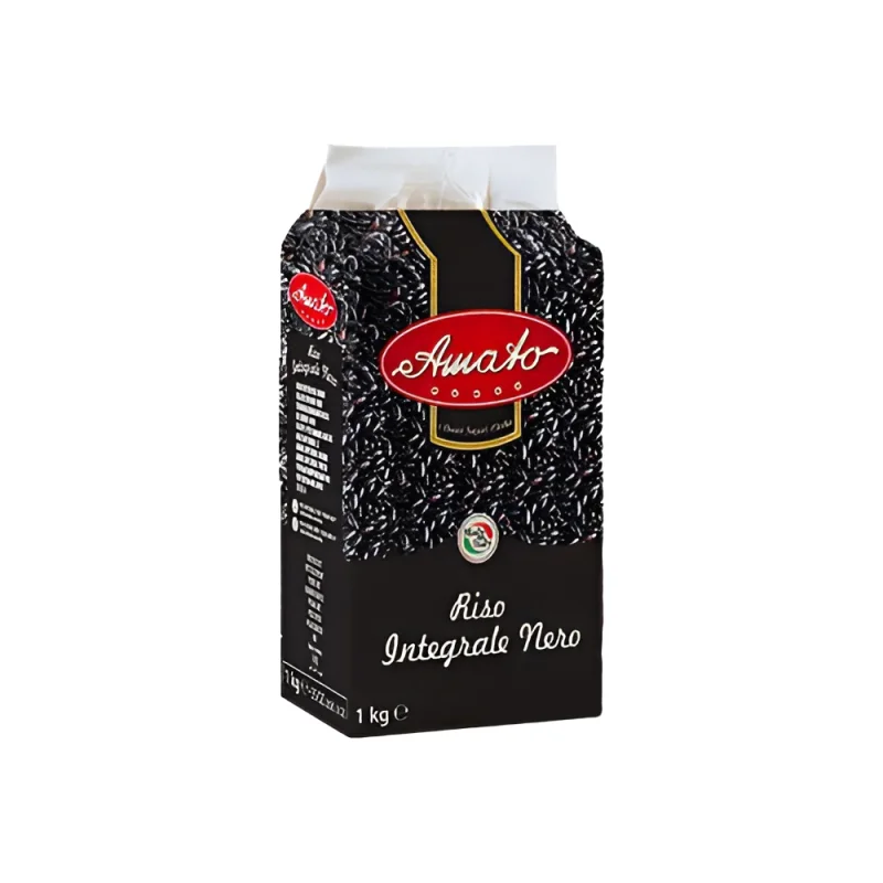 Пълнозърнест ориз Amato Nero плик 1 кг