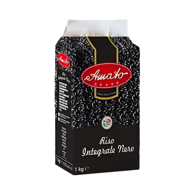 Пълнозърнест ориз Amato Nero плик 1 кг - Amato