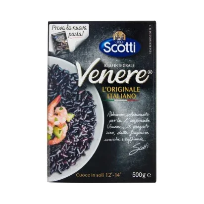 Ориз Scotti Integrale Venere в кутия, 500 г - RISOSCOTTI
