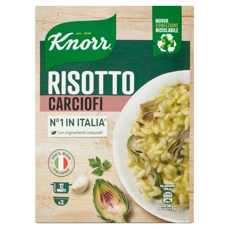 Ризото Knorr с артишок, 175 г