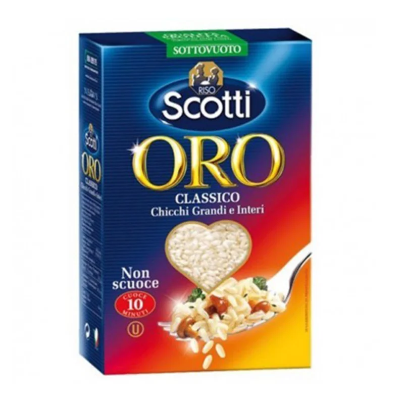 Бланширан ориз Scotti Oro класик, 1 кг