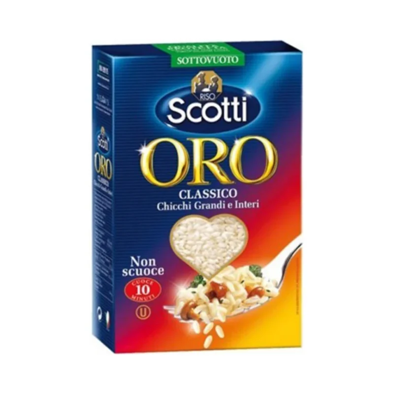 Бланширан ориз Scotti Oro класик, 1 кг - RISOSCOTTI