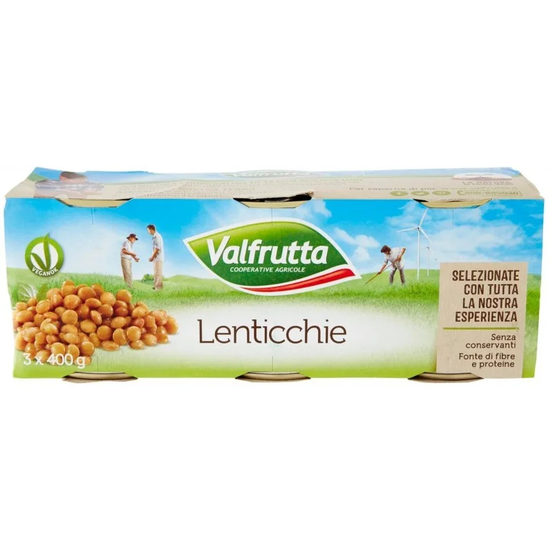 Леща Valfrutta консерва, 3x400 г - Valfrutta