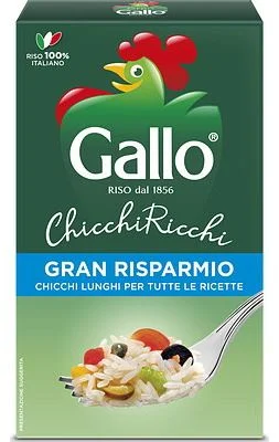 Ориз Gallo Gran Risparmio в кутия, 850 г