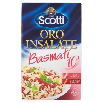 Ориз Scotti Oro Insalate Basmati 10' в кутия, 800 г - Scotti