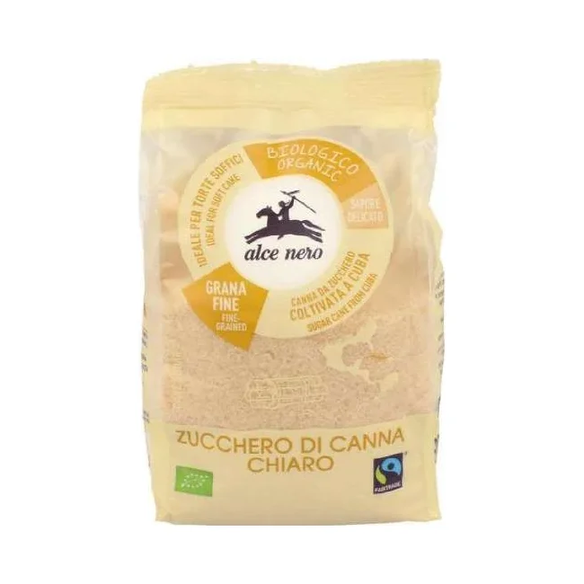 Био тръстикова захар Alce Nero Chiaro Cuba, 500 г - Alce Nero