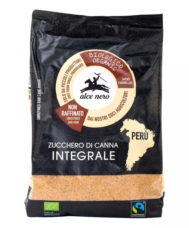 Био тръстикова захар Alce Nero Canna, 500 г