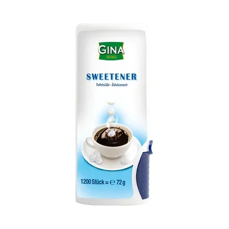 Подсладител с дозатор Gina, 72 г - GINA