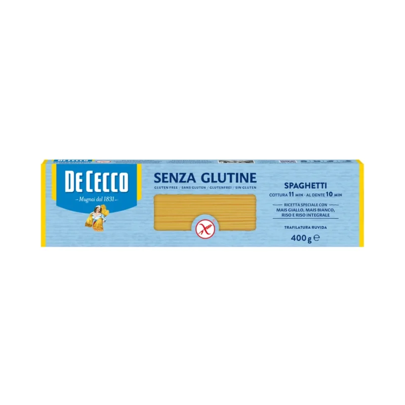 Паста без глутен De Cecco спагети №12, 400 г