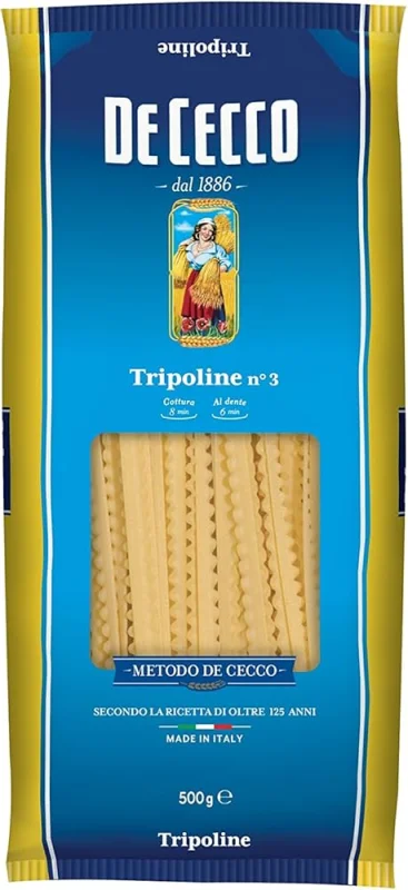 Паста De Cecco Tripoline №3, 500 г