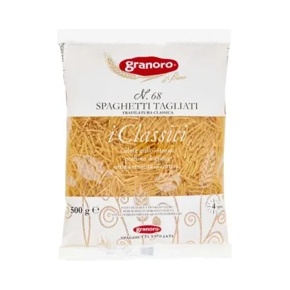 Паста Granoro Spaghetti Tagliati №68, плик 500 г - GRANORO