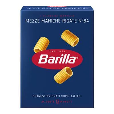 Паста Barilla Mezze Maniche №84, 500 г