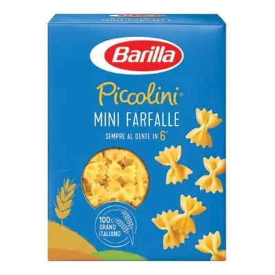 Паста Barilla Piccolini Mini Farfalle, 500 г