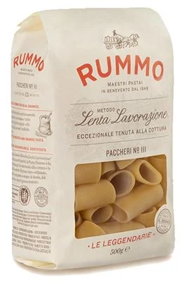 Паста Rummo Leggend №111 Paccheri Lisci, 500 г