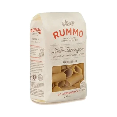 Паста Rummo Leggend №111 Paccheri Lisci, 500 г - Rummo