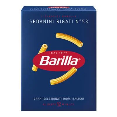 Паста Barilla Sedanini Rigati №53, 500 г