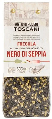 Паста Antichi Poderi Nero Seppia Fregula, 500 г