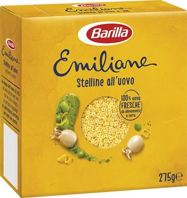 Паста Barilla Emiliane Stelline №108, 275 г