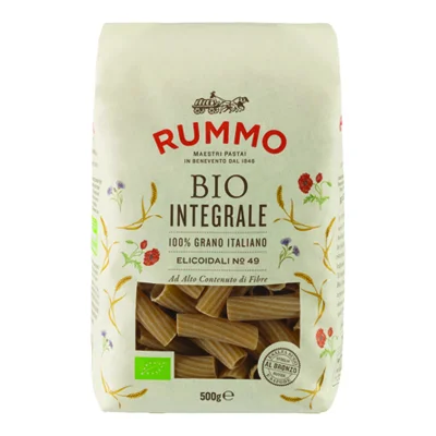 Био паста Rummo Integrale Elicoidali №49, 500 г