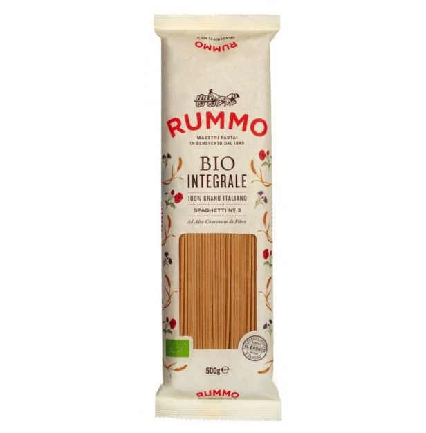 Био паста Rummo Spaghetti Grossi Integrale №5, 500 г