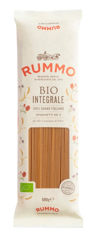 Био паста Rummo Spaghetti Integrali №03, 500 г
