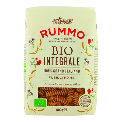 Био паста Rummo Fusilli Integrali №48, 500 г