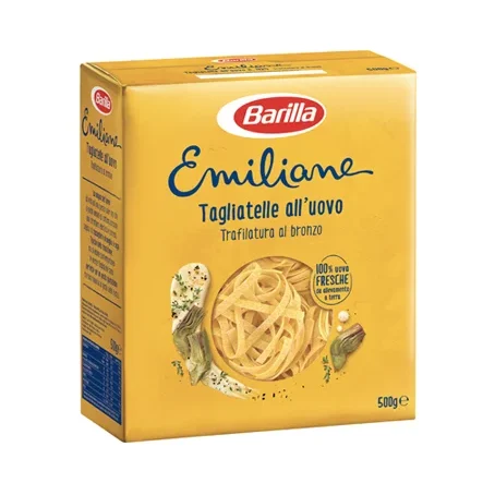 Паста Barilla Emiliane Tagliatelle Uovo, №429-229, 500 г - Barilla