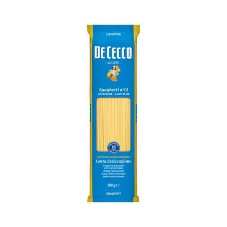 Паста-спагети De Cecco №12, 500г - DE CECCO
